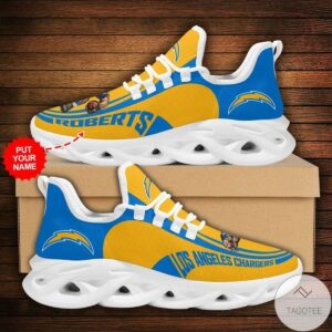 Personalized Nfl Los Angeles Chargers Sneaker Max Soul Shoes