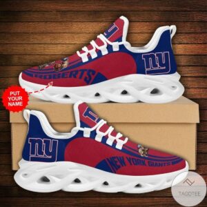 Personalized Nfl New York Giants Sneaker Max Soul Shoes