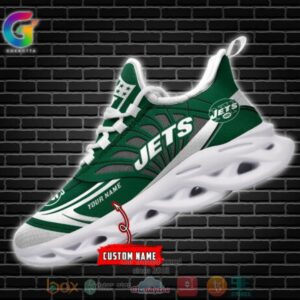 Personalized Nfl New York Jets Custom Clunky Max Soul Shoes