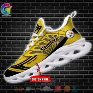Personalized Nfl Pittsburgh Steelers Custom Clunky Max Soul Shoes