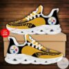 Personalized Nfl Pittsburgh Steelers Sneaker Max Soul Shoes
