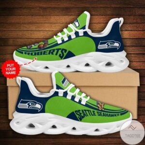 Personalized Nfl Seattle Seahawks Sneaker Max Soul Shoes