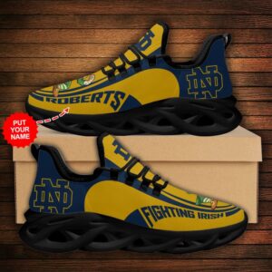 Personalized Notre Dame Fighting Irish Clunky Max Soul Shoes