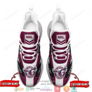 Personalized Nrl Manly Warringah Sea Eagles Clunky Max Soul Shoes