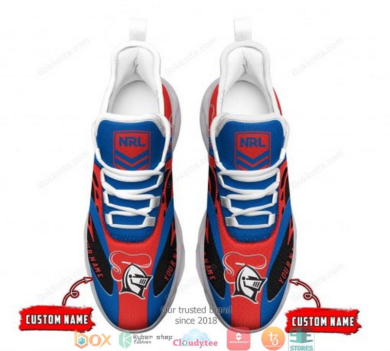 Personalized Nrl Newcastle Knights Clunky Max Soul Shoes Personalized Nrl Newcastle Knights Clunky Max Soul Shoes