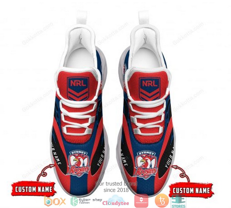 Personalized Nrl Sydney Roosters Clunky Max Soul Shoes Personalized Nrl Sydney Roosters Clunky Max Soul Shoes