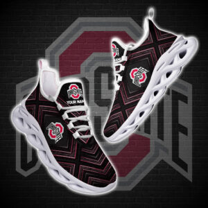 Personalized Ohio State Buckeyes Custom Clunky Max Soul Shoes