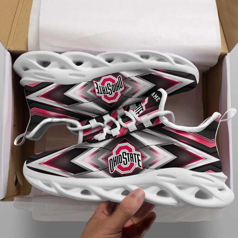 Personalized-Ohio-State-Buckeyes-Sport-Shoes-Max-Soul-Clunky-Sneaker-1