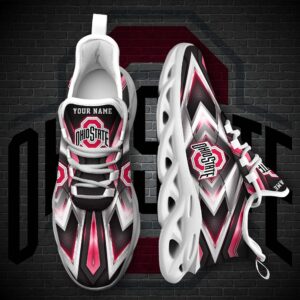 Personalized Ohio State Buckeyes Sport Shoes Max Soul Clunky Sneaker