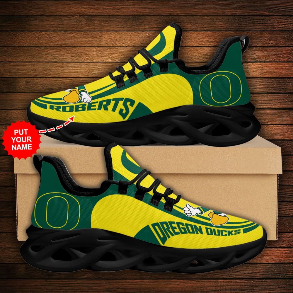 Personalized Oregon Ducks Clunky Max Soul Shoes Personalized Oregon Ducks Clunky Max Soul Shoes