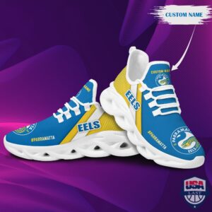 Personalized Parramatta Eels Max Soul Shoes