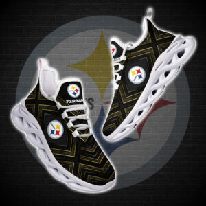 Personalized Pittsburgh Steelers Custom Clunky Max Soul Shoes