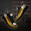 Personalized Pittsburgh Steelers Football Team Max Soul Clunky Sneaker