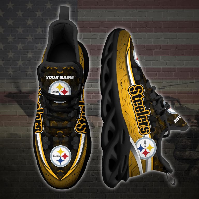 Personalized-Pittsburgh-Steelers-Football-Team-Max-Soul-Clunky-Sneaker-3