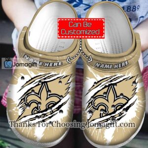 Personalized Saints Crocs Gift