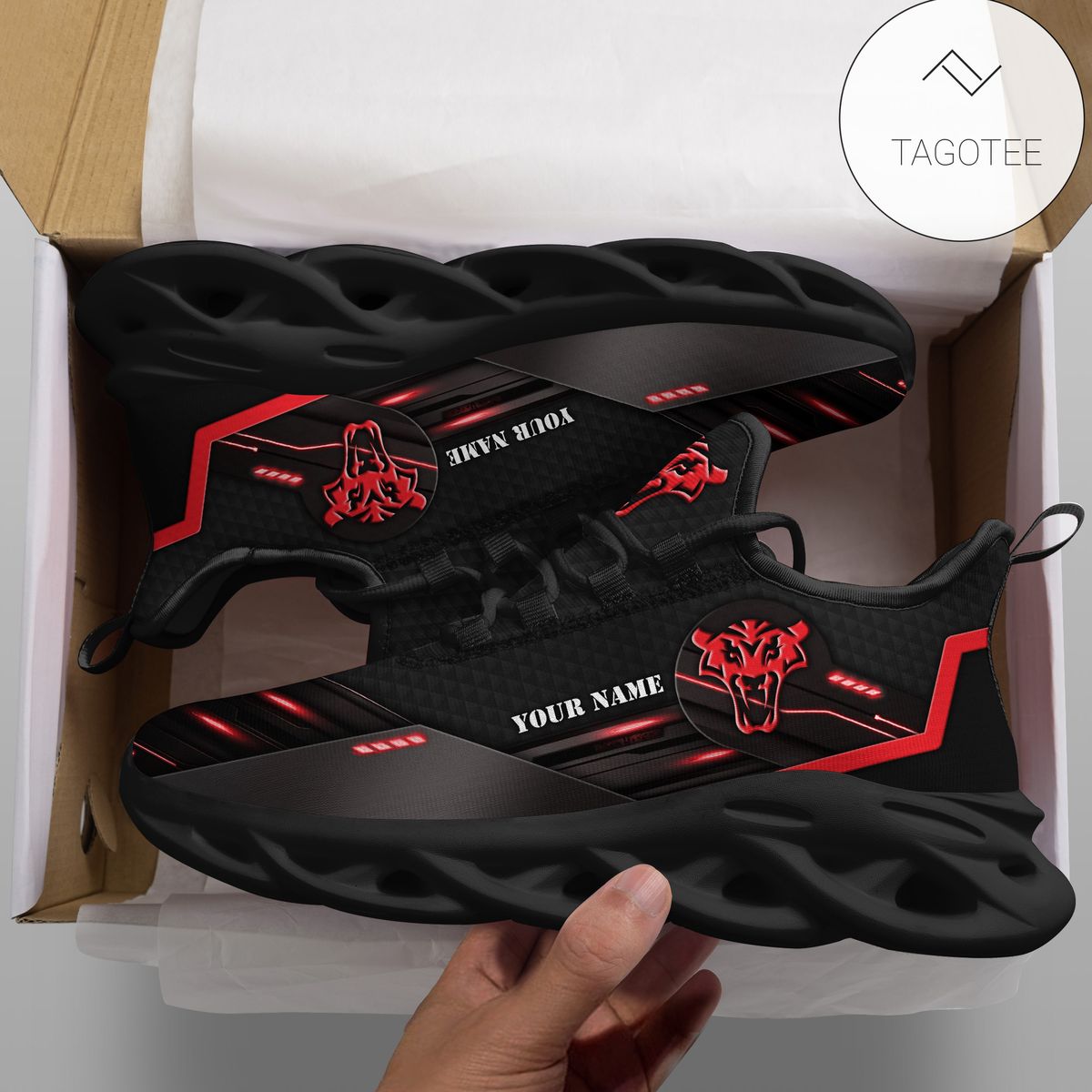 Personalized Same Tractors Tractor Shoes Custom Black Clunky Sneakers Max Soul Shoes Personalized Same Tractors Tractor Shoes Custom Black Clunky Sneakers Max Soul Shoes