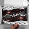 Personalized San Francisco 49Ers Football Team Clunky Sneakers Max Soul Shoes
