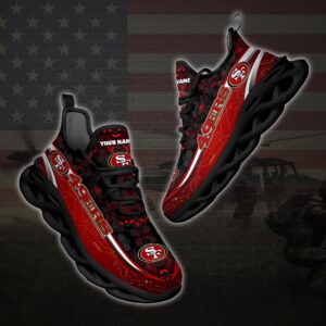 Personalized San Francisco 49Ers Football Team Max Soul Clunky Sneaker