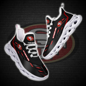 Personalized San Francisco 49Ers Nfl Custom Clunky Max Soul Shoes