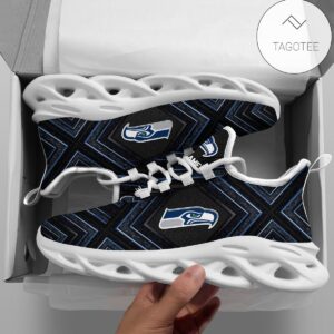 Personalized Seattle Seahawks Clunky Sneakers Max Soul Shoes