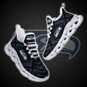 Personalized Seattle Seahawks Custom Clunky Max Soul Shoes