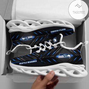 Personalized Seattle Seahawks Football Team Clunky Sneakers Max Soul Shoes