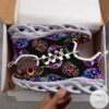 Personalized Skull Sugar Clunky Sneakers Max Soul Shoes