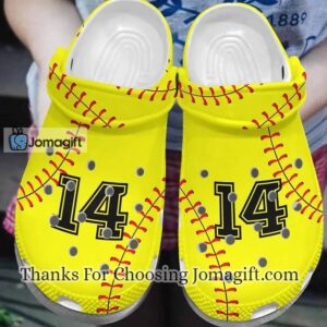 Personalized Softball Crocs Gift