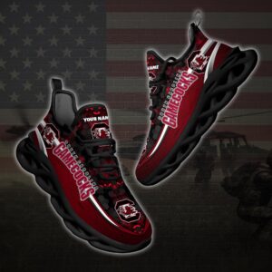 Personalized South Carolina Gamecocks Football Team Clunky Max Soul Shoes