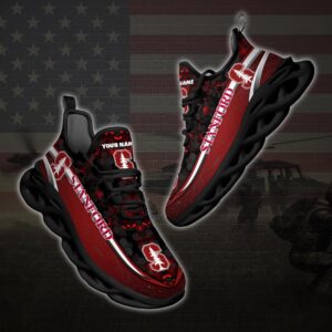 Personalized Stanford Cardinal Football Team Clunky Max Soul Shoes