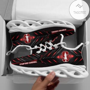Personalized Stanford Cardinal Football Team Clunky Sneakers Max Soul Shoes