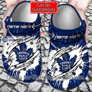 [Personalized] Toronto Maple Leafs Crocs Gift