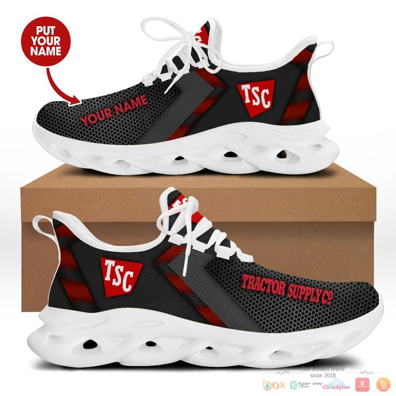 Personalized Tractor Supply Co Black Clunky Max Soul Shoes Personalized Tractor Supply Co Black Clunky Max Soul Shoes