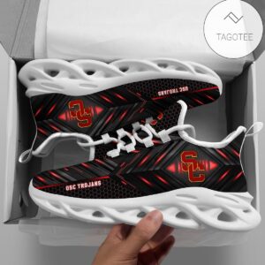 Personalized Usc Trojans Football Team Clunky Sneakers Max Soul Shoes