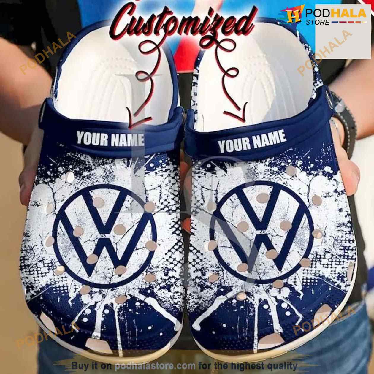 Personalized Volkswagen Clog Clogband Crocs Clog Shoes Personalized Volkswagen Clog Clogband Crocs Clog Shoes
