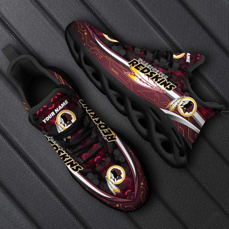 Personalized-Washington-Redskins-Football-Team-Max-Soul-Clunky-Sneaker-1