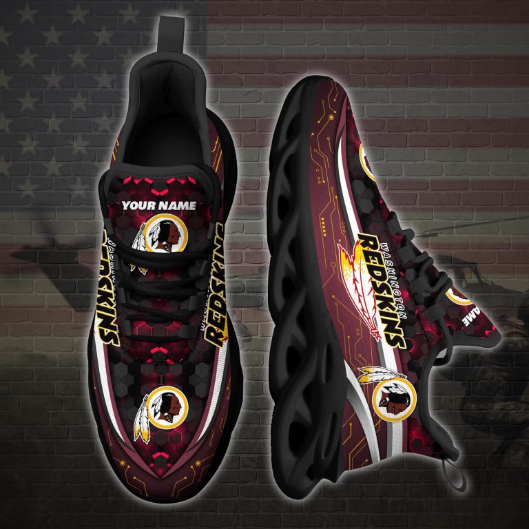 Personalized-Washington-Redskins-Football-Team-Max-Soul-Clunky-Sneaker-3