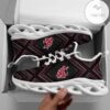 Personalized Washington State Cougars Clunky Sneakers Max Soul Shoes