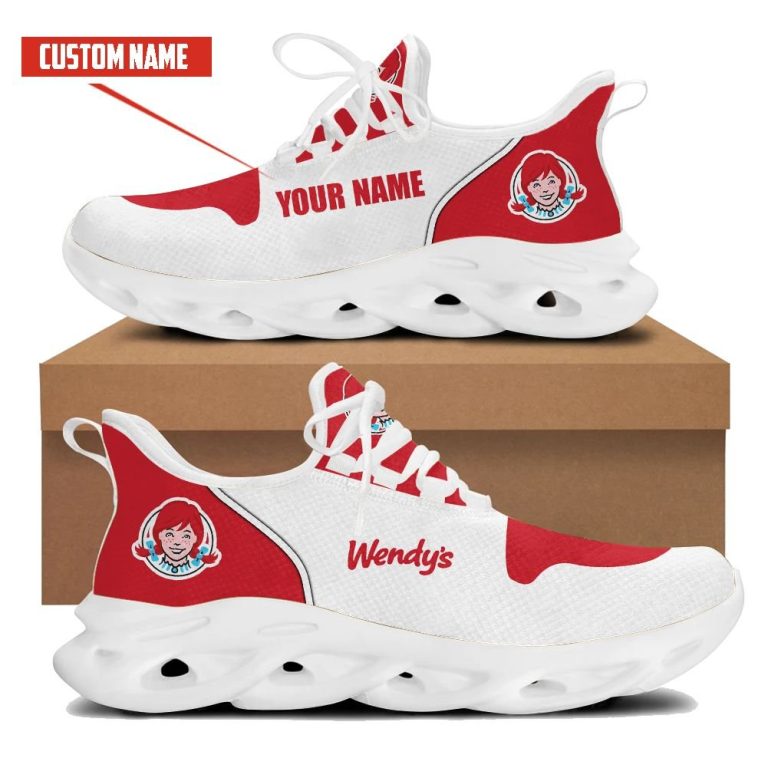 Personalized-WendyS-White-Red-Custom-Clunky-Max-Soul-Shoes-1