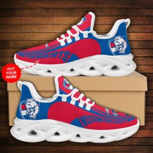 Personalized Western Bulldogs Clunky Max Soul Shoes