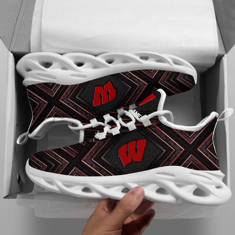 Personalized-Wisconsin-Badgers-Custom-Clunky-Max-Soul-Shoes-1