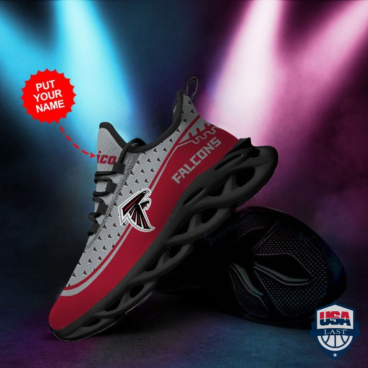 Pesonalized-Atlanta-Falcons-Logo-Pattern-Clunky-Max-Soul-Shoes-1