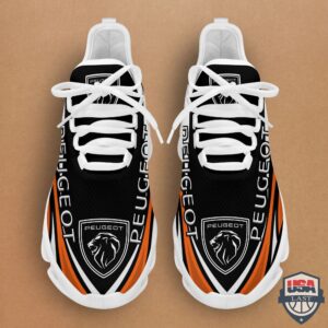 Peugeot Automobile Car Max Soul Shoes Orange Ver