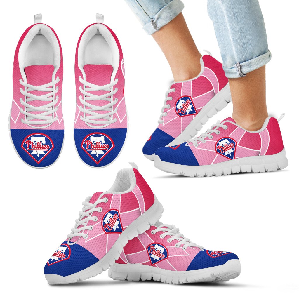 Philadelphia-Phillies-Cancer-Pink-Ribbon-Sneakers-1