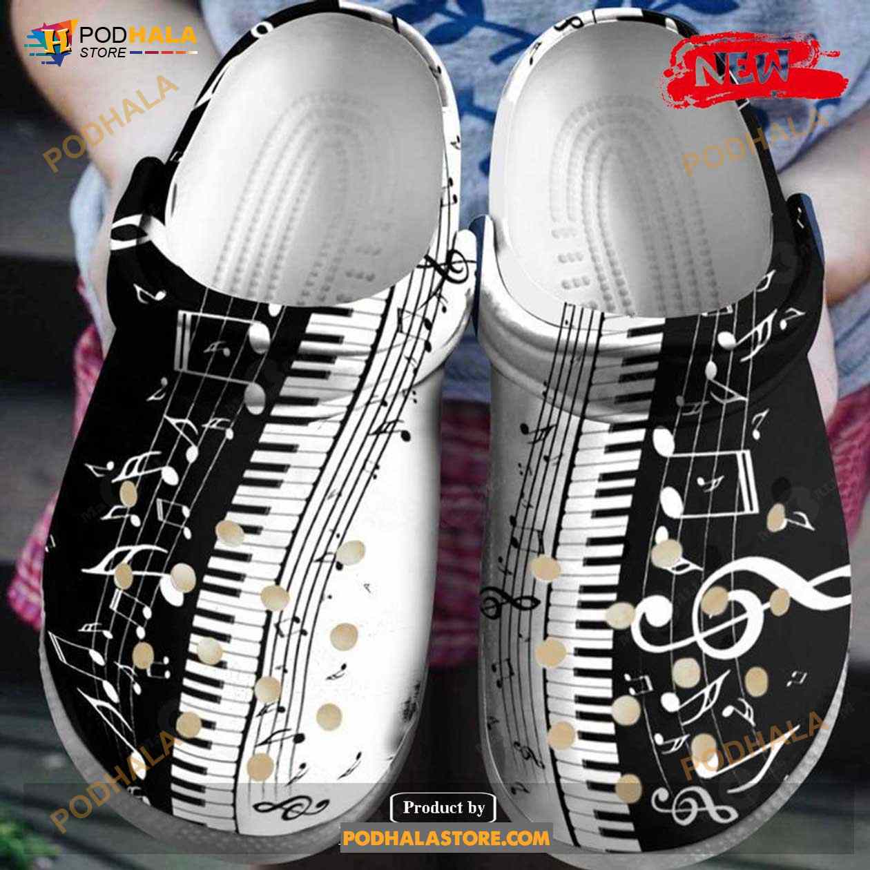 Piano And Music For Unisex & Kids Crocs Clog Shoes Piano And Music For Unisex & Kids Crocs Clog Shoes
