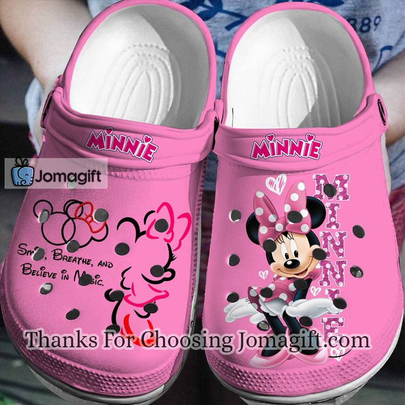 Pink Minnie Crocs Gift Pink Minnie Crocs Gift