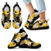 Pittsburgh Steelers Cotton Camouflage Fabric Military Solider Style Sneakers