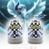 Poke Absol Checkerboard Pokemon Air Force Shoes