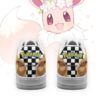 Poke Eevee Checkerboard Pokemon Air Force Shoes