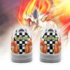 Poke Infernape Checkerboard Pokemon Air Force Shoes